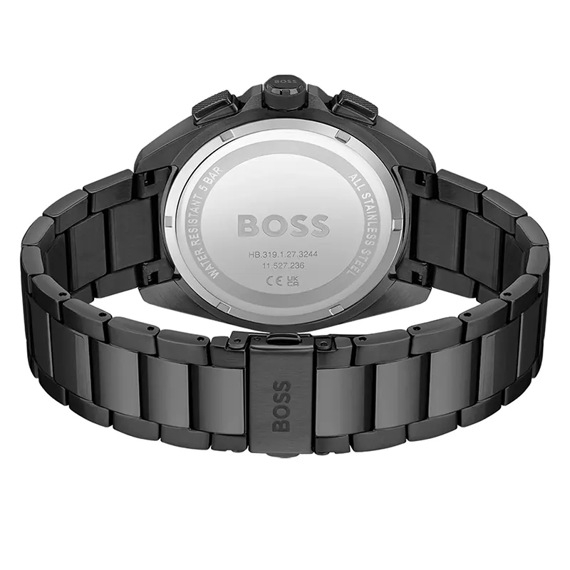 Hugo Boss Volane Chronograph Black Men's Watch- 1513950